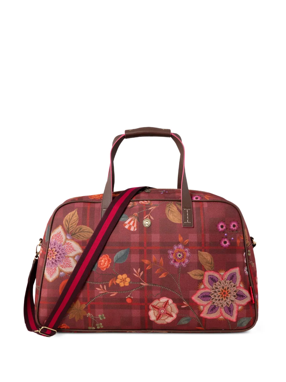 PIP STUDIO Borsa tote a fiori - Rosso