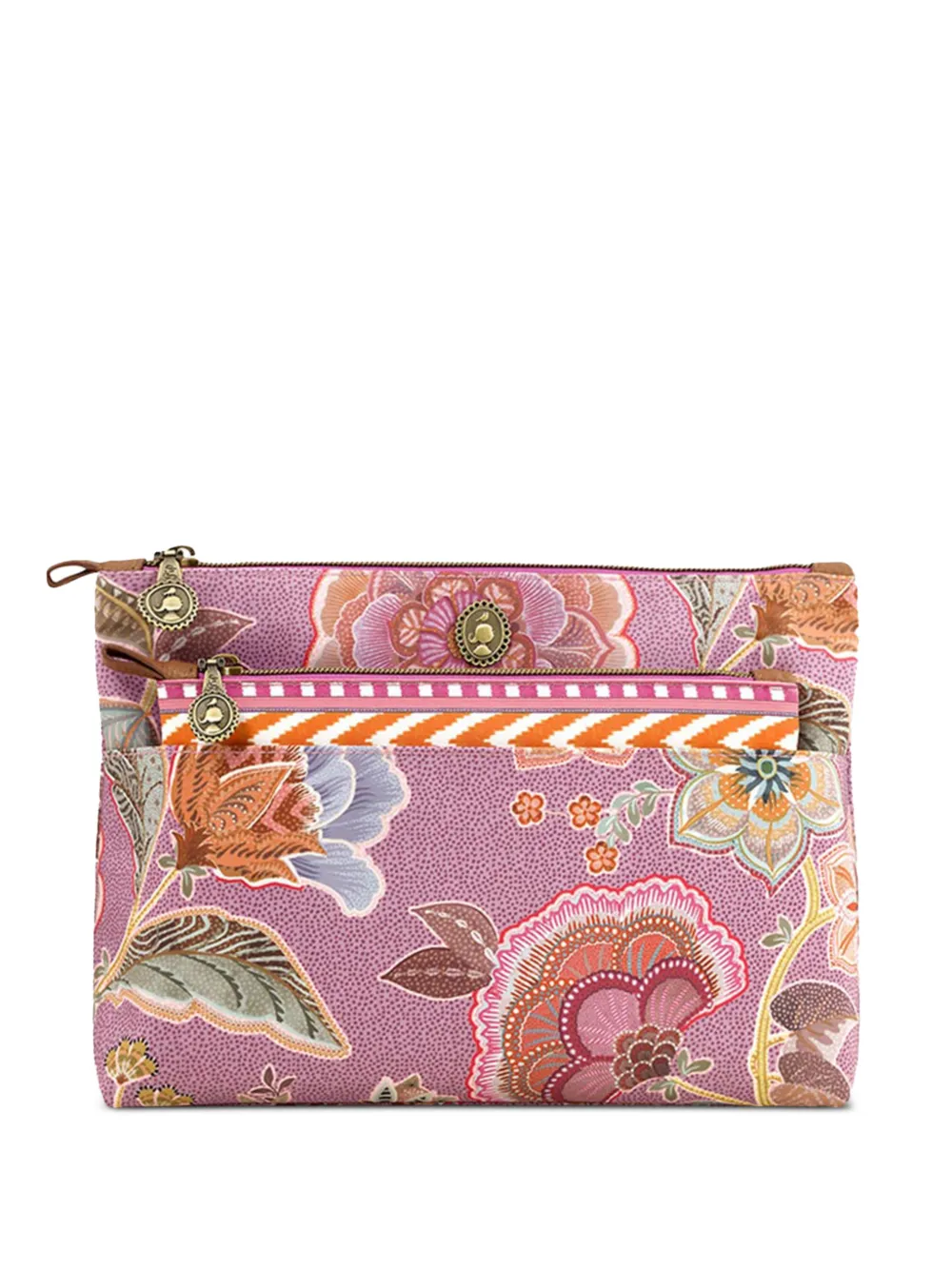 PIP STUDIO Trousse make up a fiori - Rosa