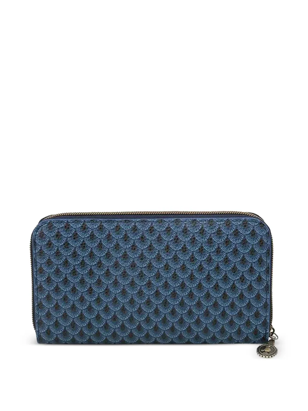  Pip Studio Zip Patterned Wallet - Blue 