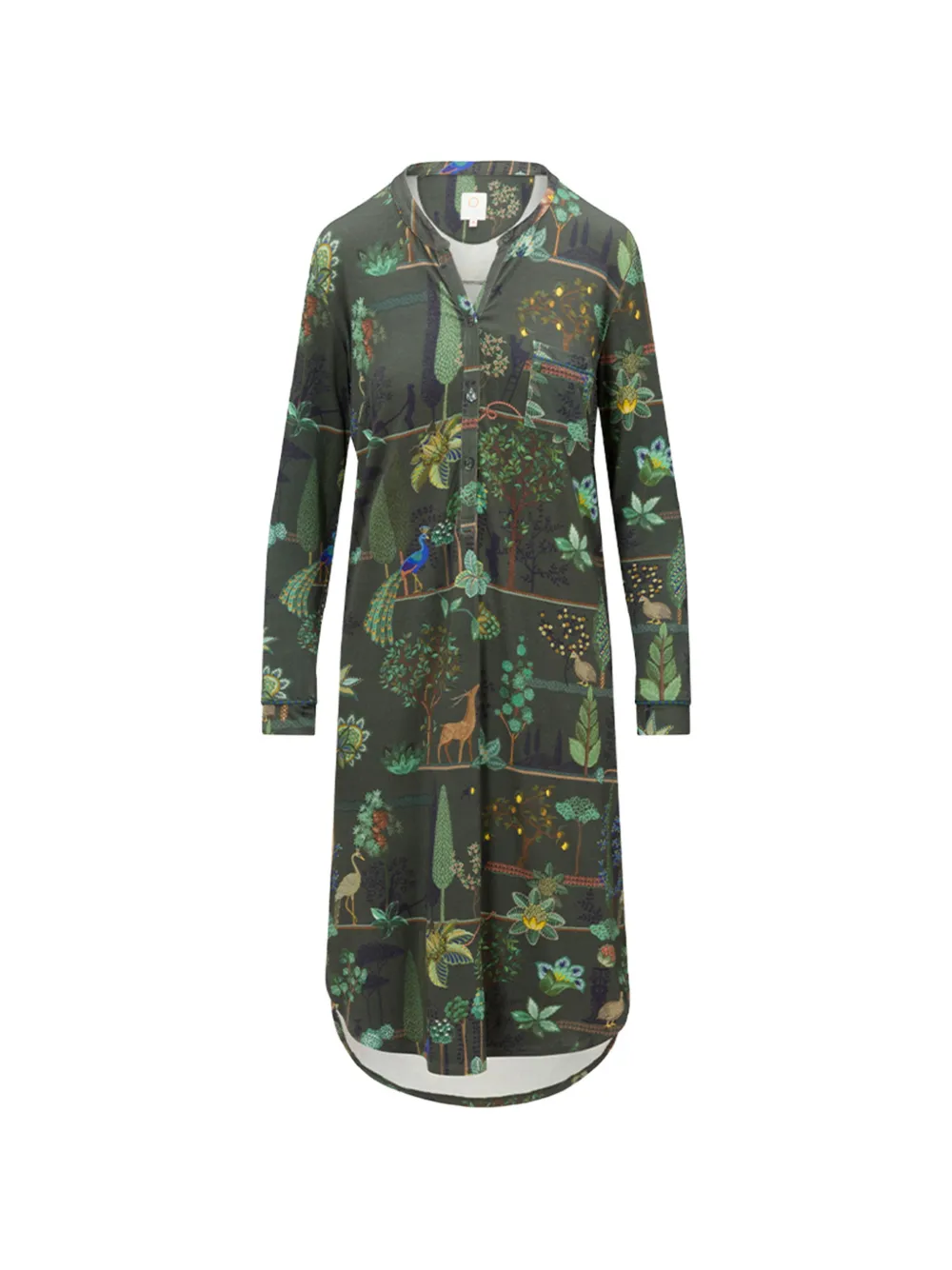 PIP STUDIO floral print nightdresse - Grün