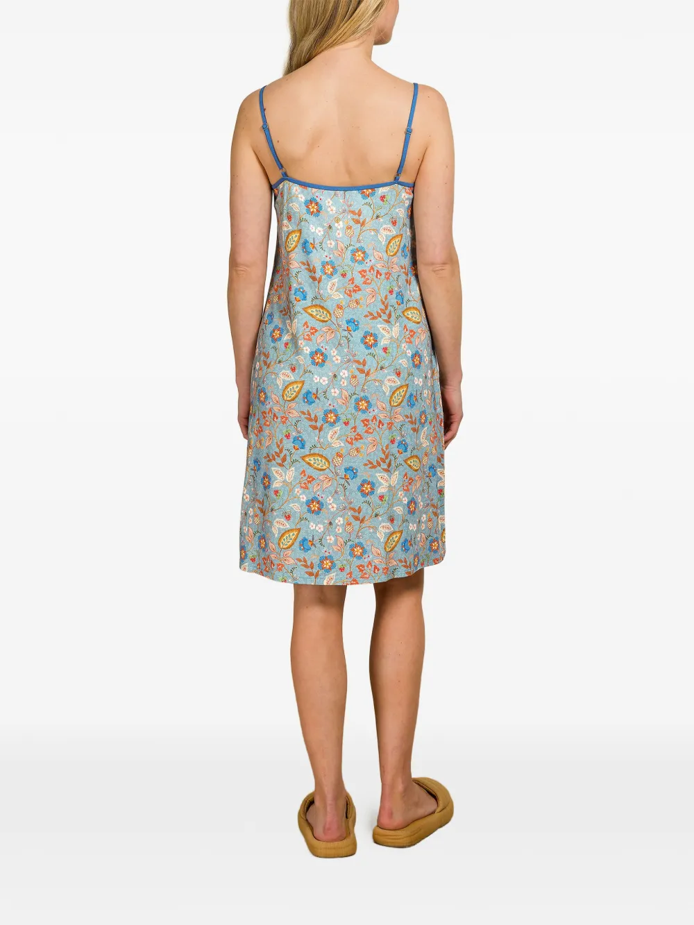  Pip Studio Floral-print Nightdress - Blue 