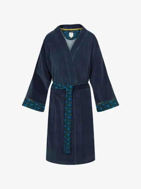 PIP STUDIO floral-print belted robe