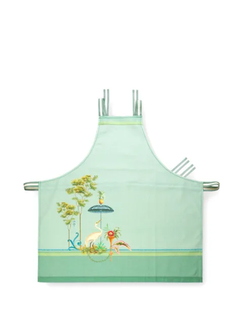 PIP STUDIO delantal con rayas estampadas