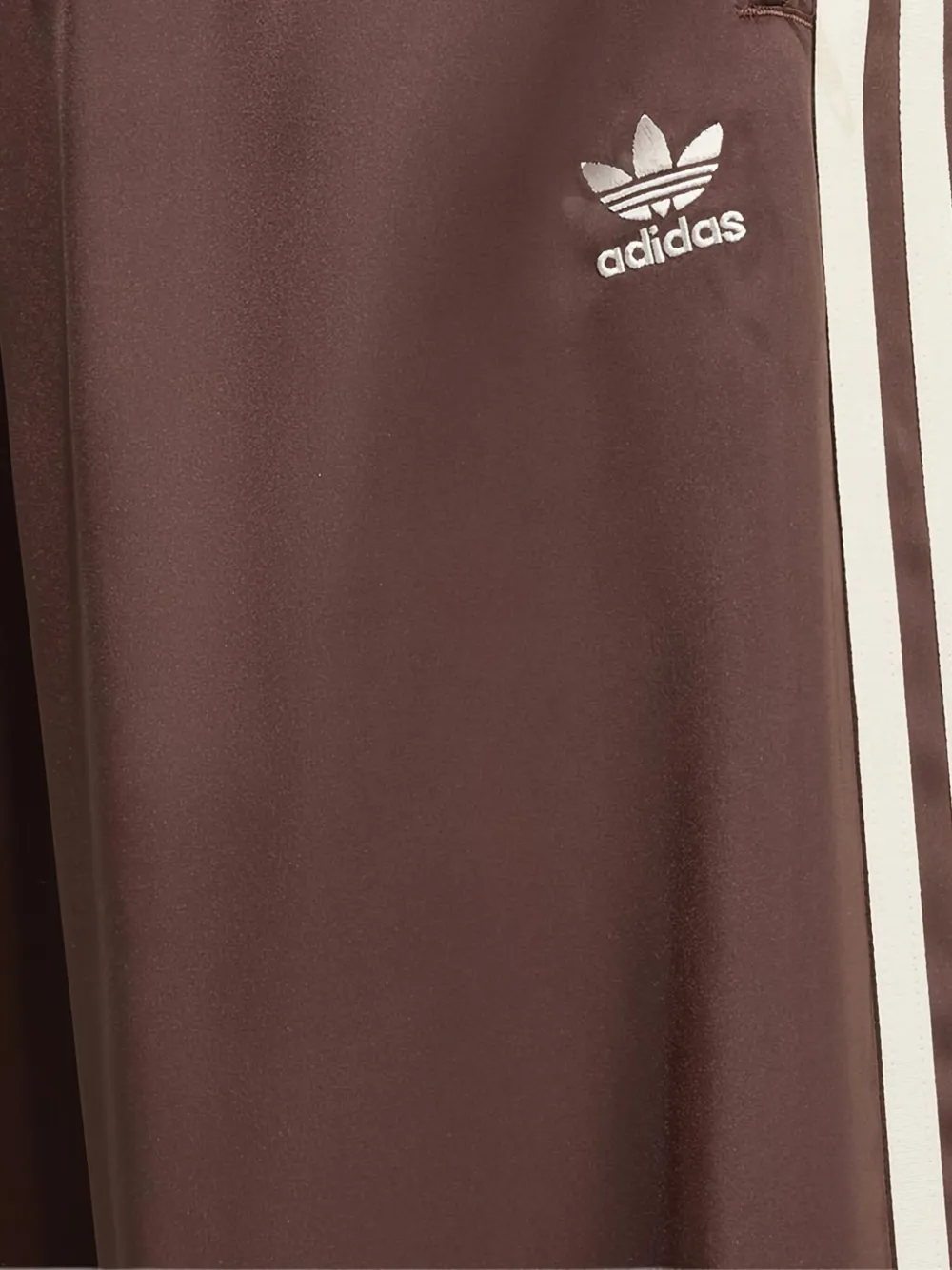 adidas Broek met zijstreep Bruin