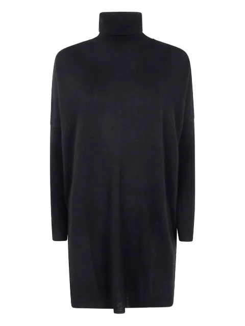absolut cashmere roll-neck midi dress