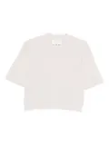 SA SU PHI cashmere T-shirt - Neutrals