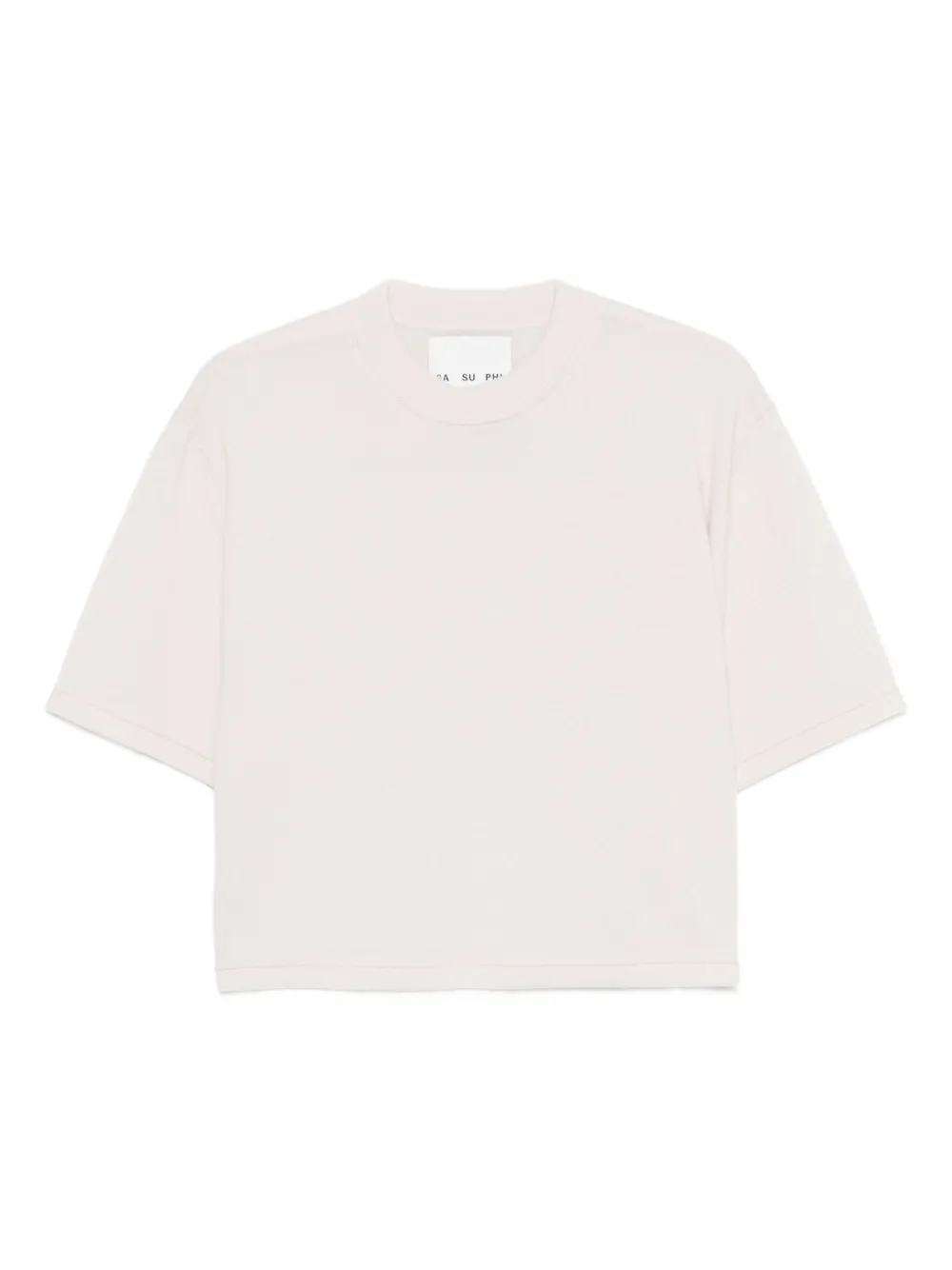 SA SU PHI cashmere T-shirt | Neutrals | Image 1