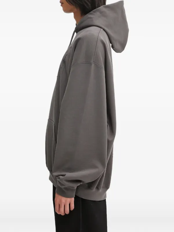 VETEMENTS グラフィック パーカー | グレー | FARFETCH JP