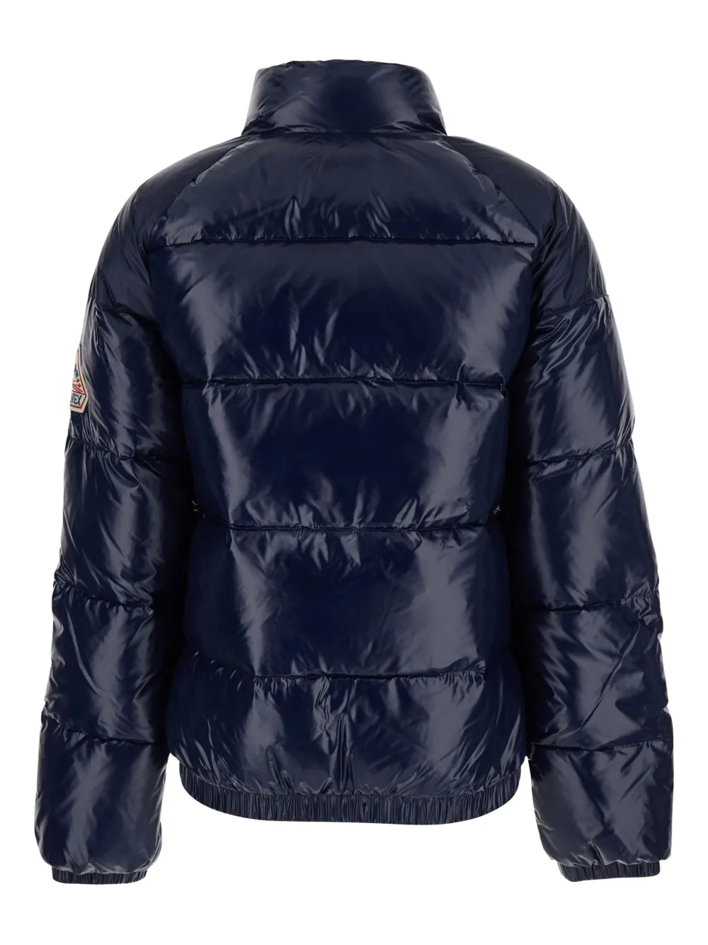 Pyrenex Logo-patch Quilted Jacket In Blue
