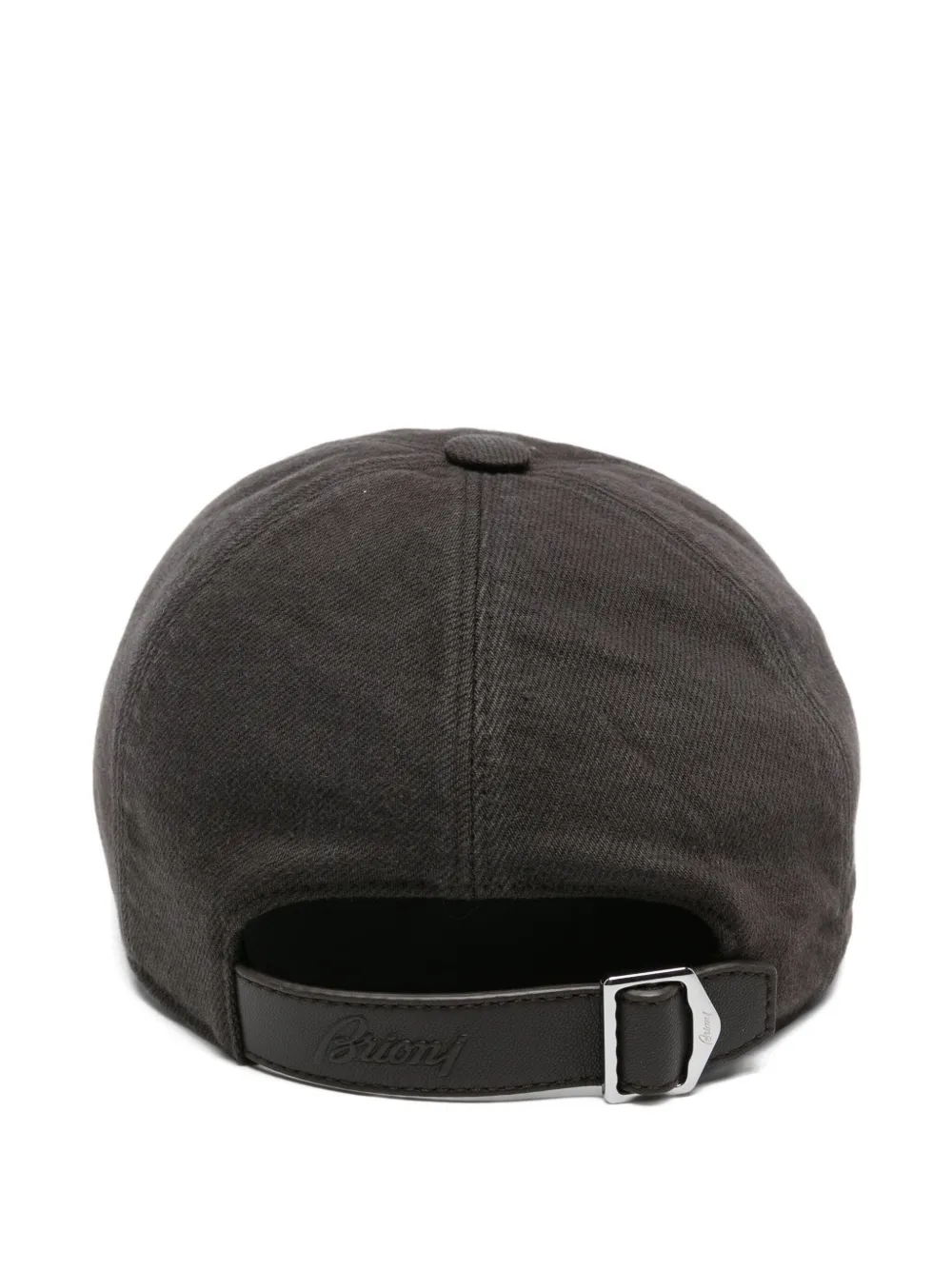 Brioni Pet met geborduurd logo - Grijs