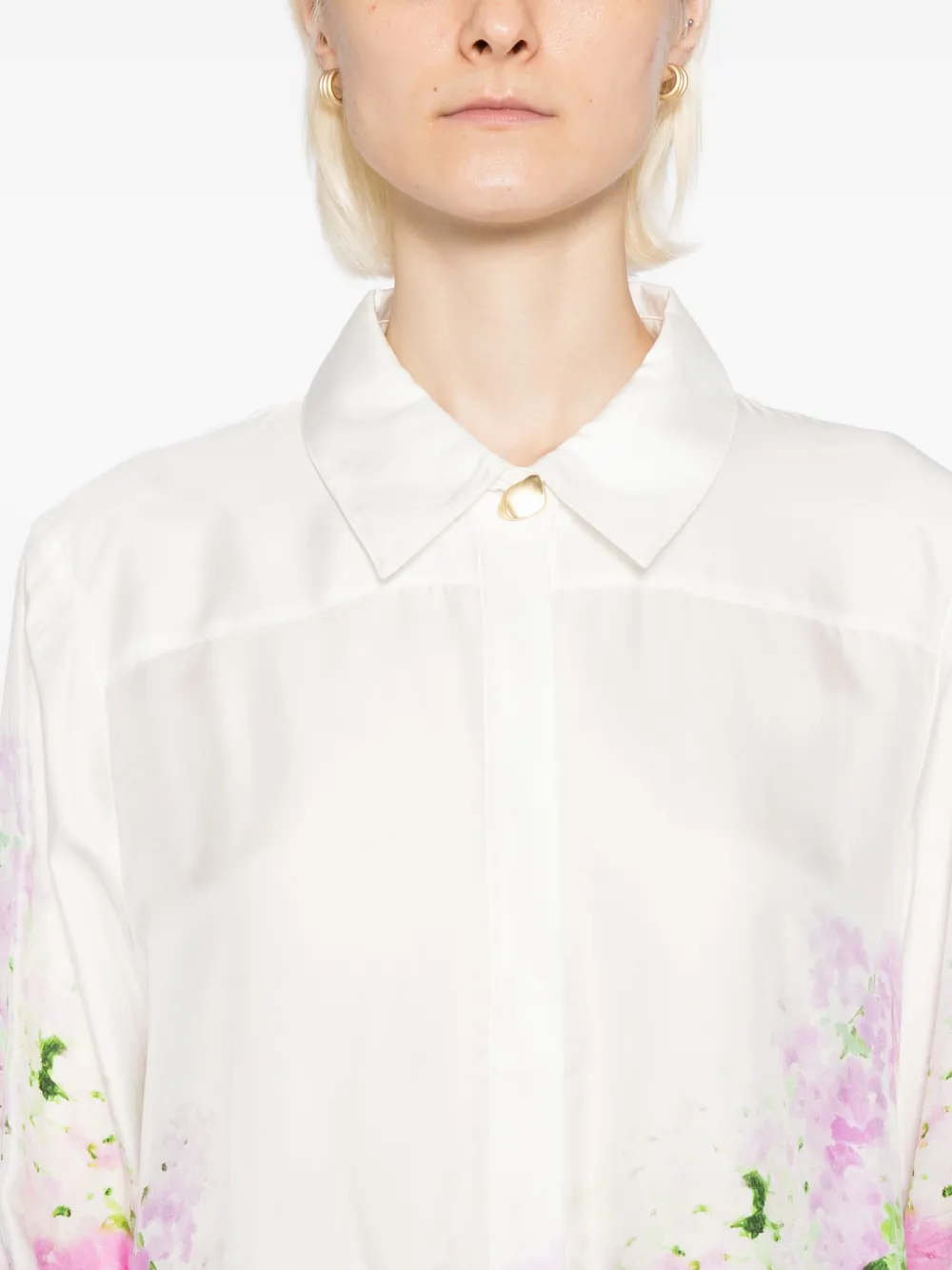 Aje Rosetta blouse Wit