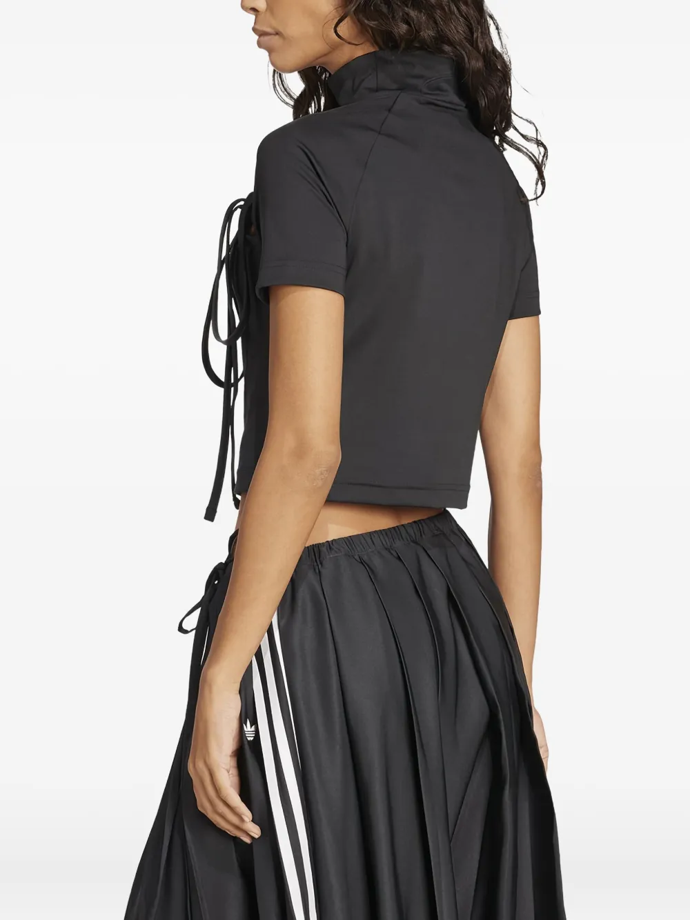 adidas mock-neck tie-detail top | T-Shirts & Jersey Shirts | Image 2
