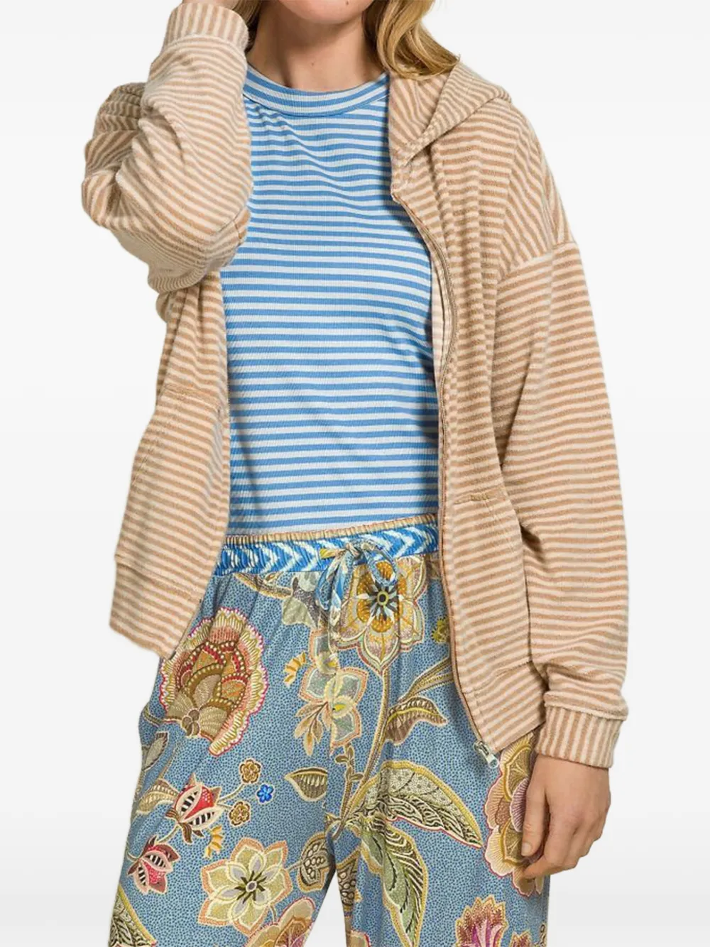  Pip Studio Nicolle Zip-up Hoodie - Neutrals 