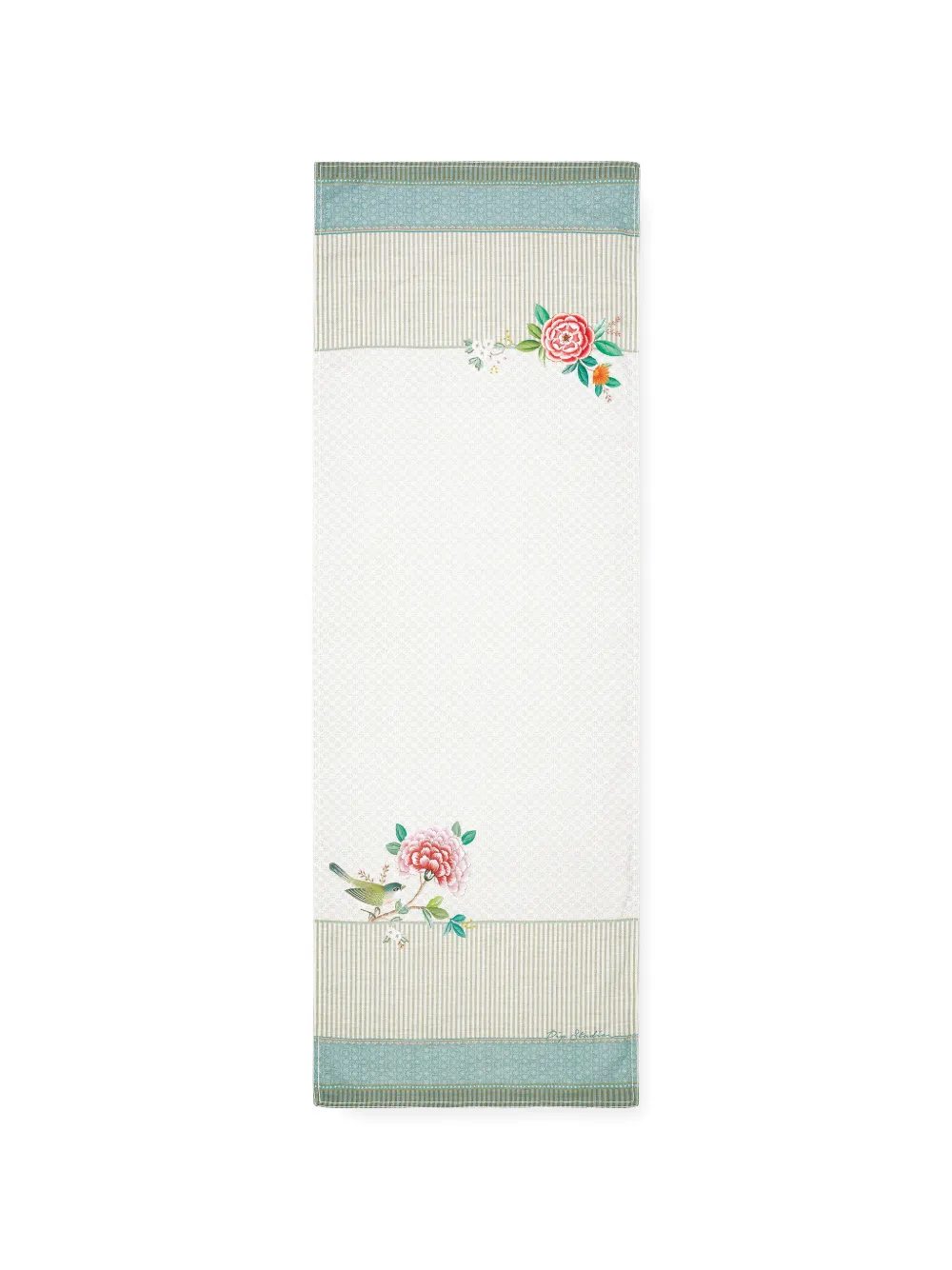 PIP STUDIO Blushing Birds table towel - Bianco