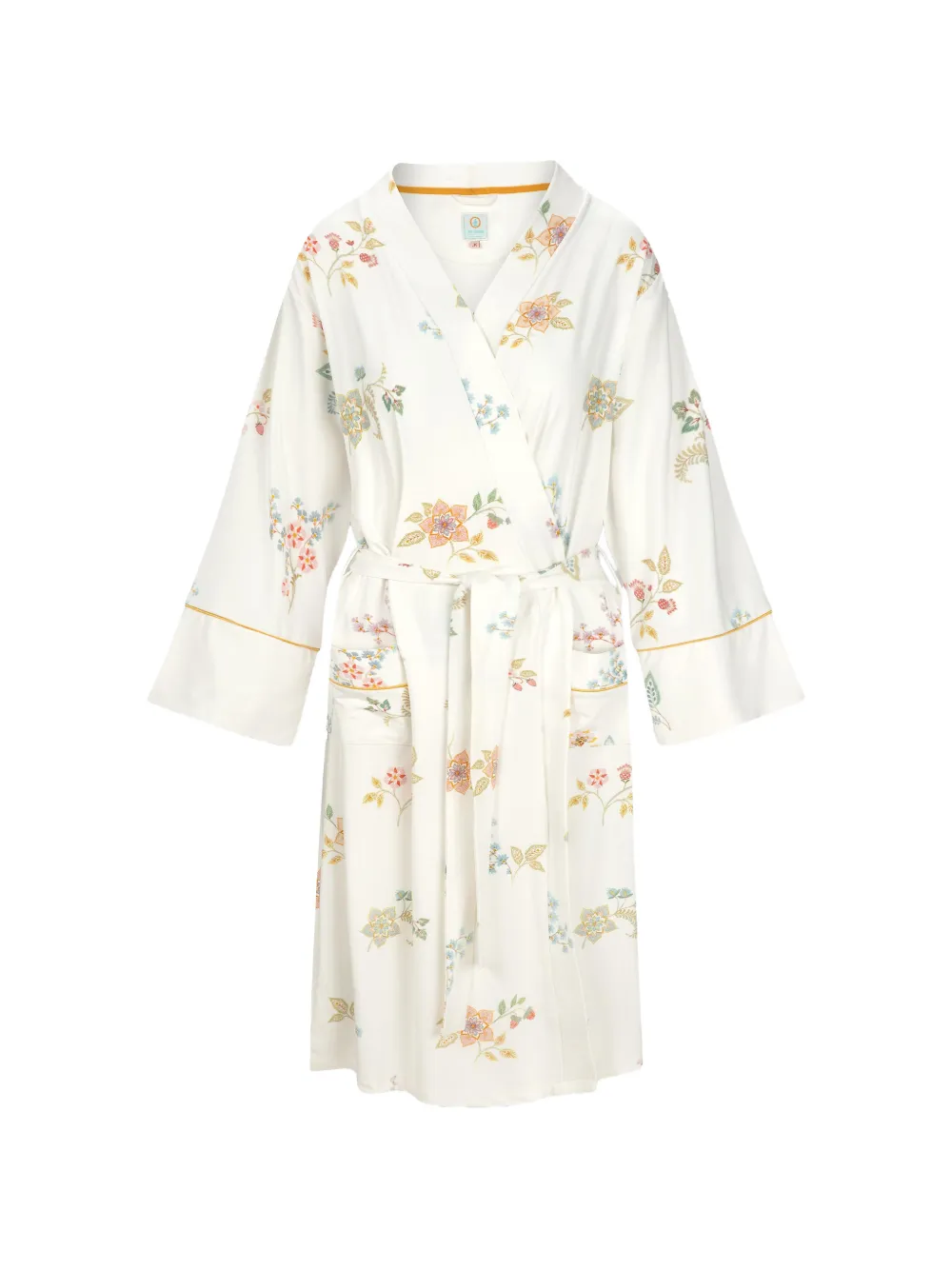 PIP STUDIO floral print robe - Weiß
