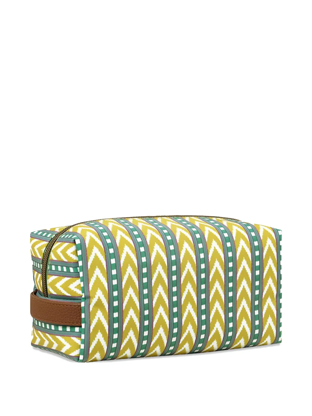  Pip Studio Chevron Striped Make Up Bag - Yellow 