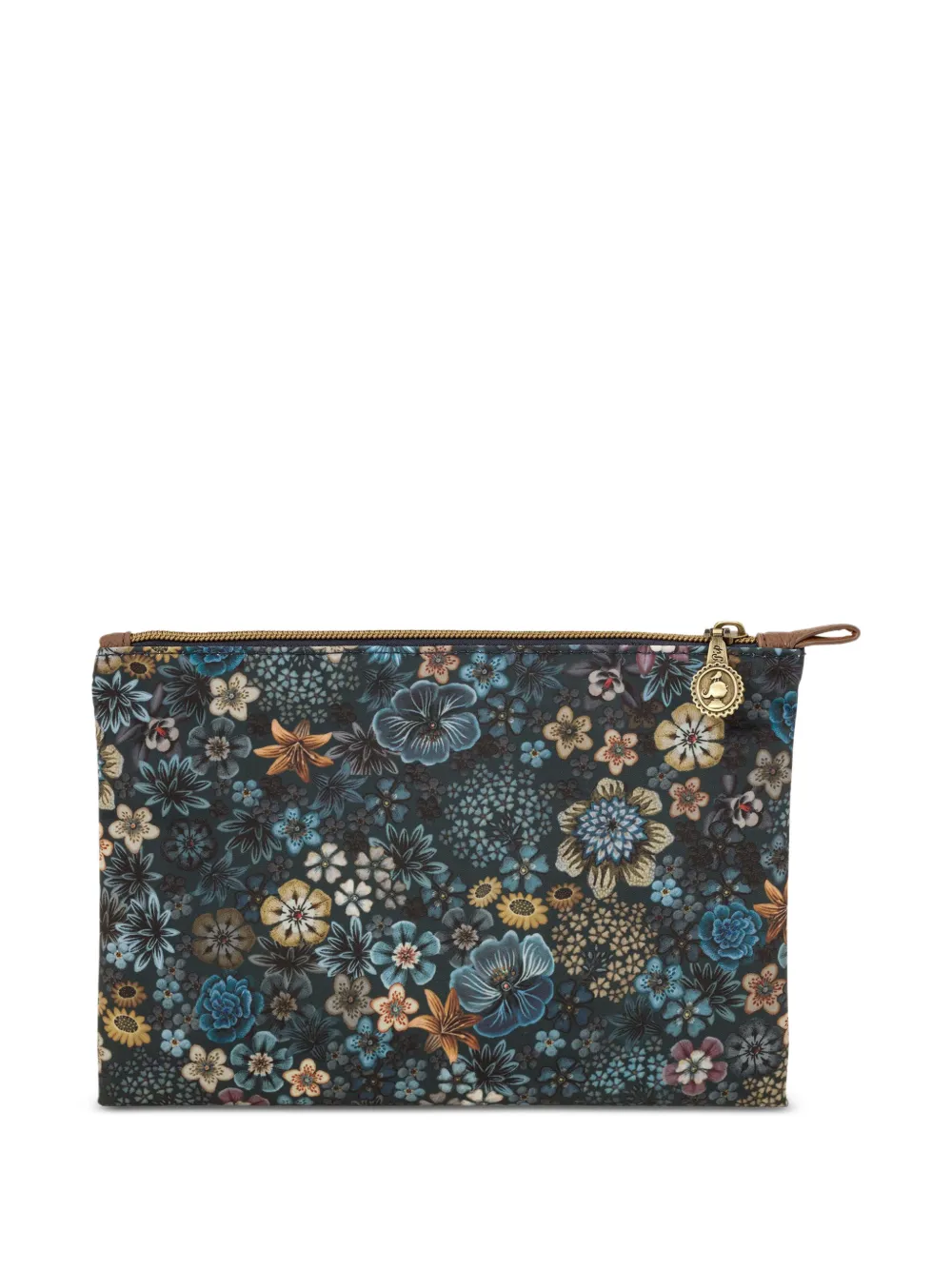 Floral-Pattern Make Up Bag