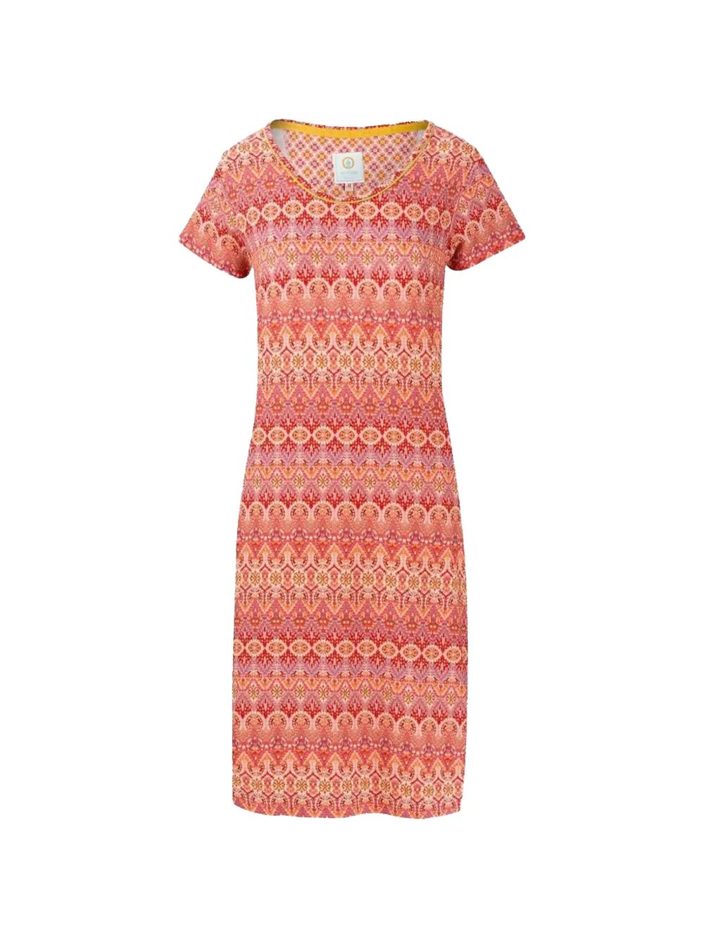 PIP STUDIO printed short-sleeve nightdress - Rot