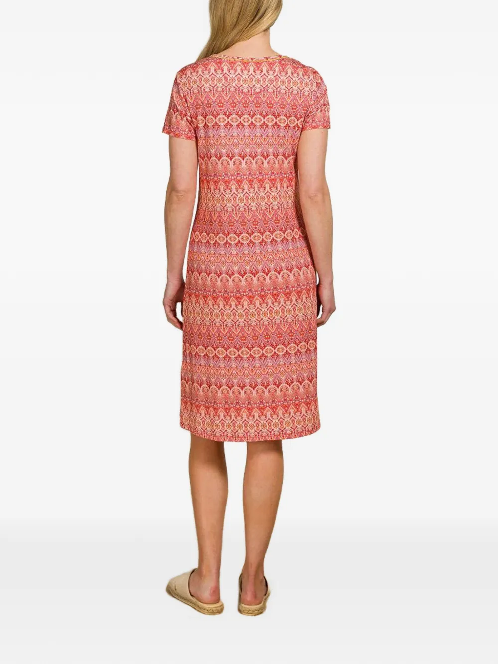  Pip Studio Printed Short-sleeve Nightdress - Red 