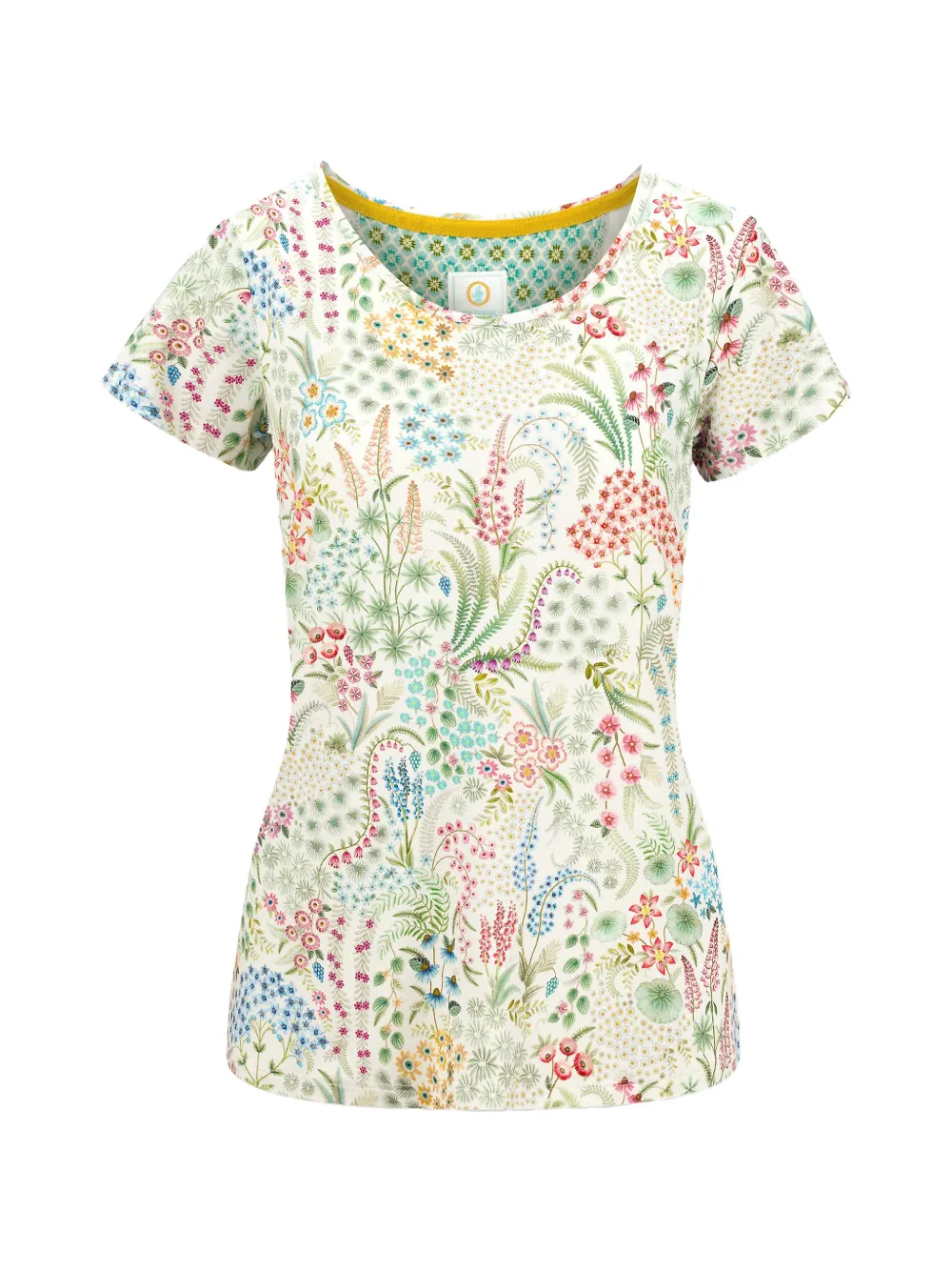 PIP STUDIO T-shirt a fiori - Bianco