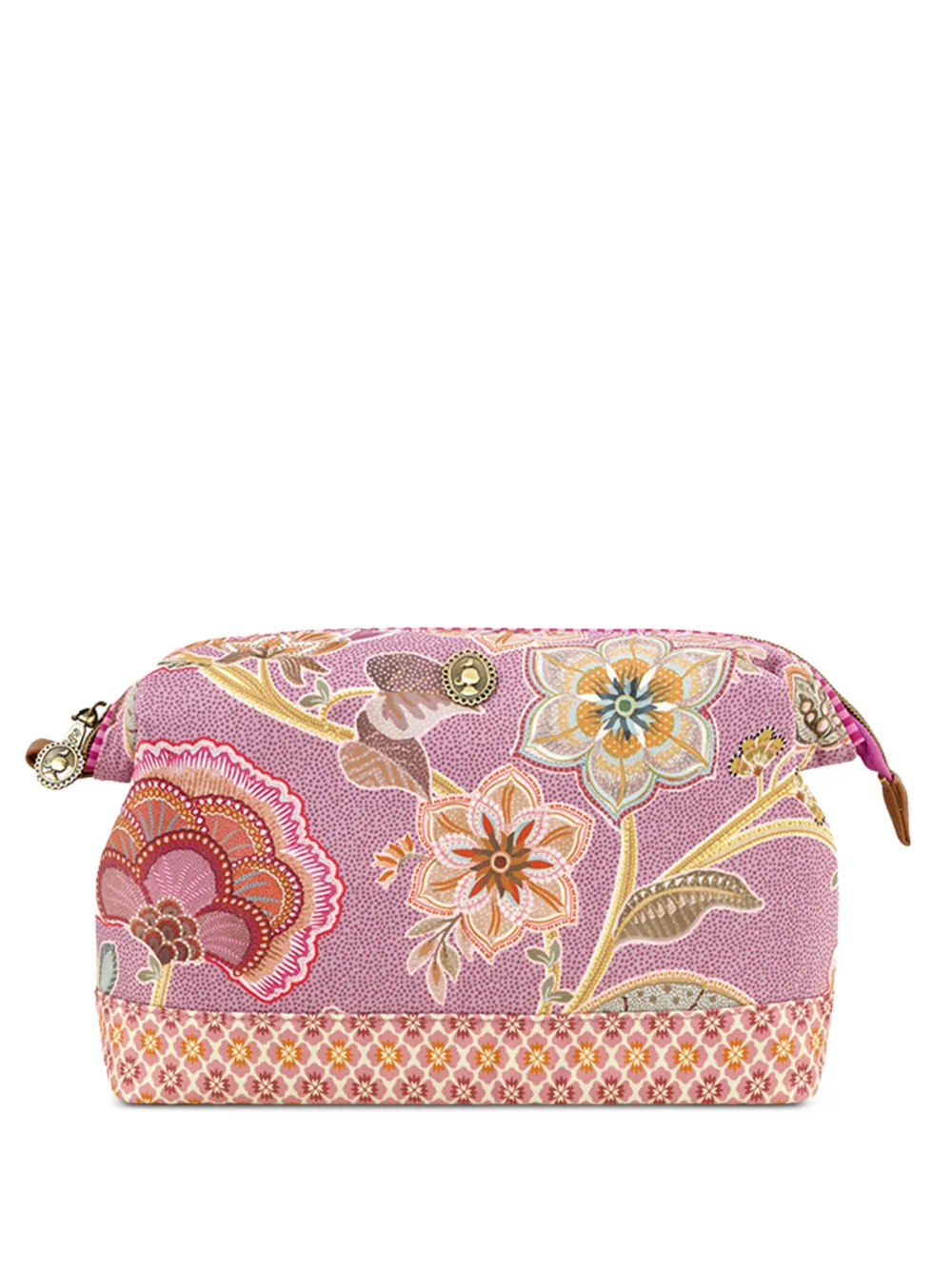 PIP STUDIO Trousse make up a fiori - Viola