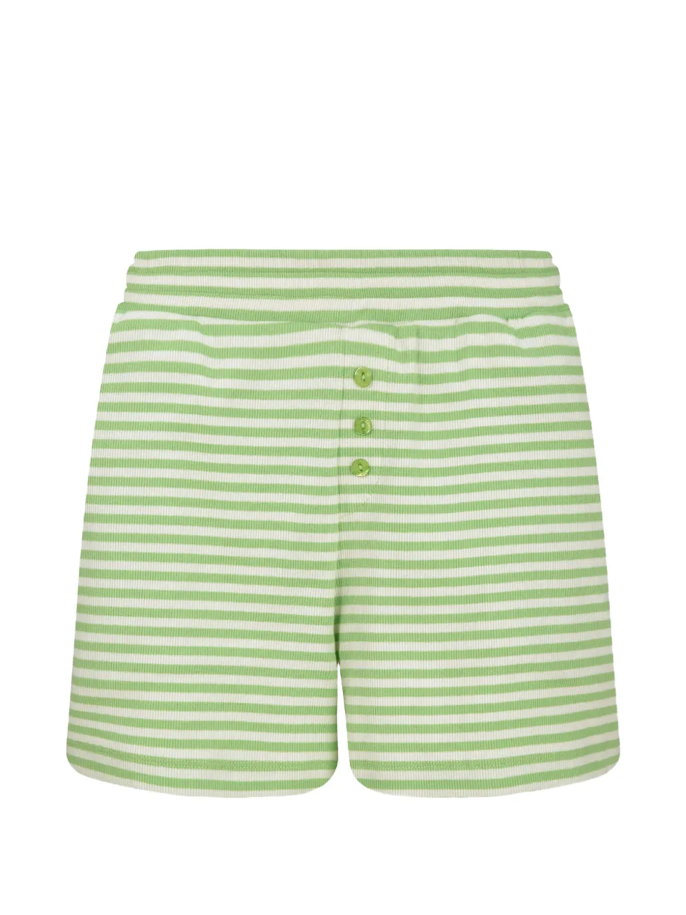 PIP STUDIO Shorts Bobi Little a righe - Verde
