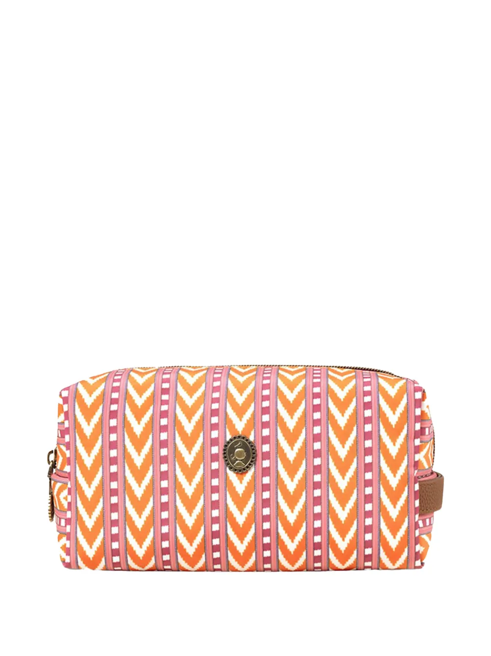 PIP STUDIO patterned make up bag - Arancione