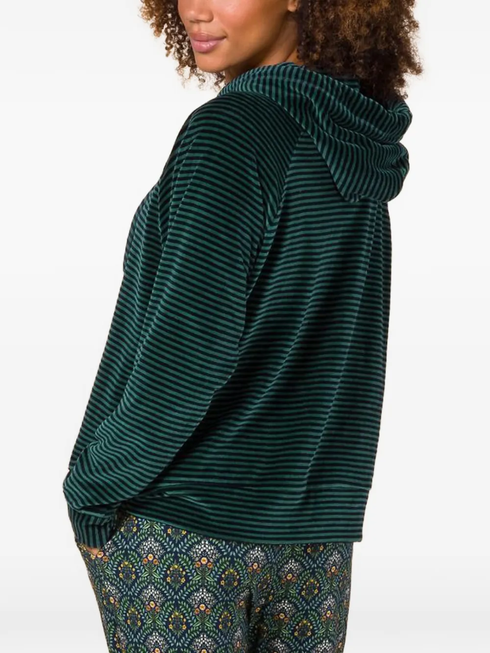  Pip Studio Tamari Striped Hoodie - Green 