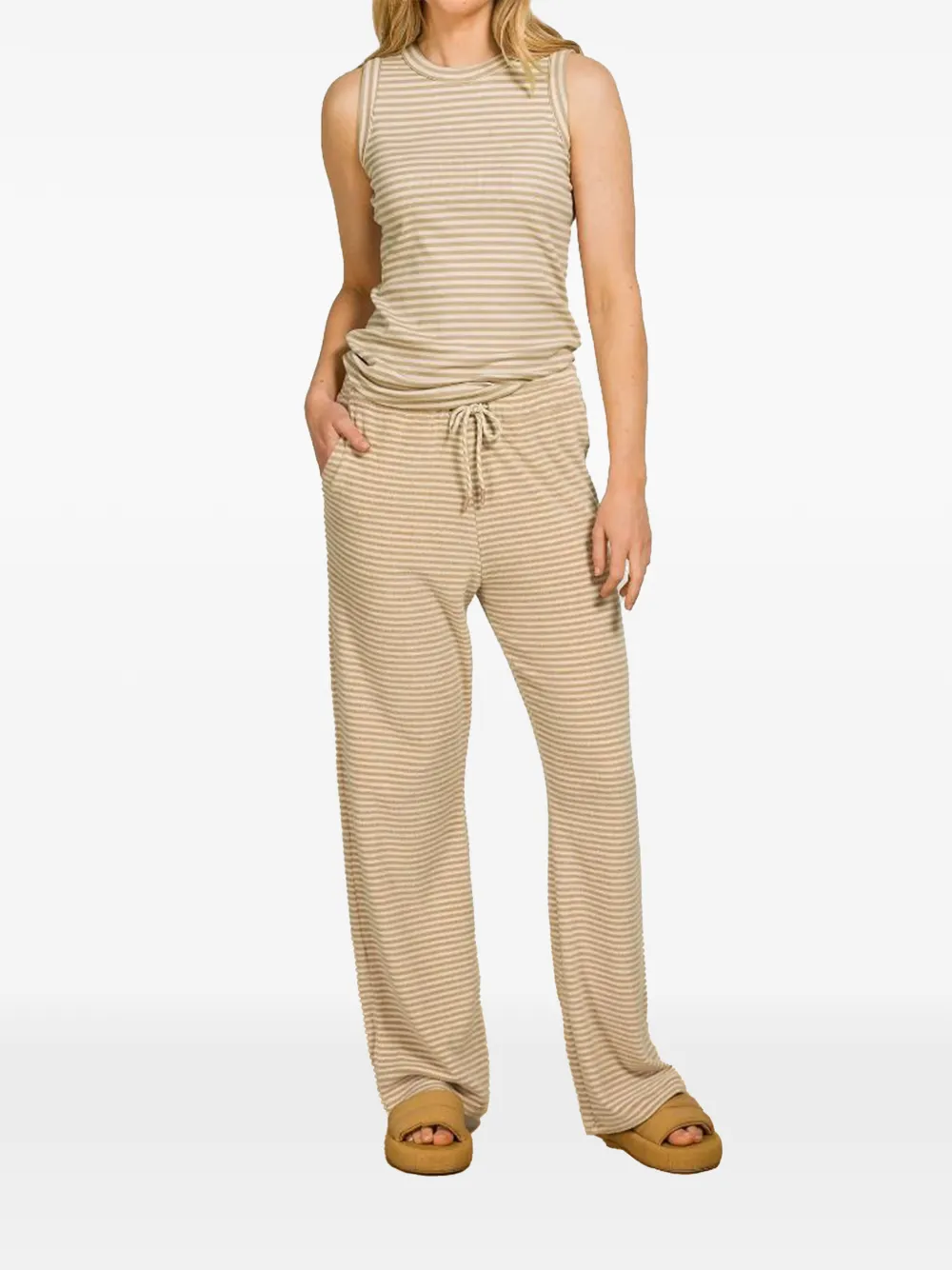  Pip Studio Striped Drawstring Trousers - Neutrals 