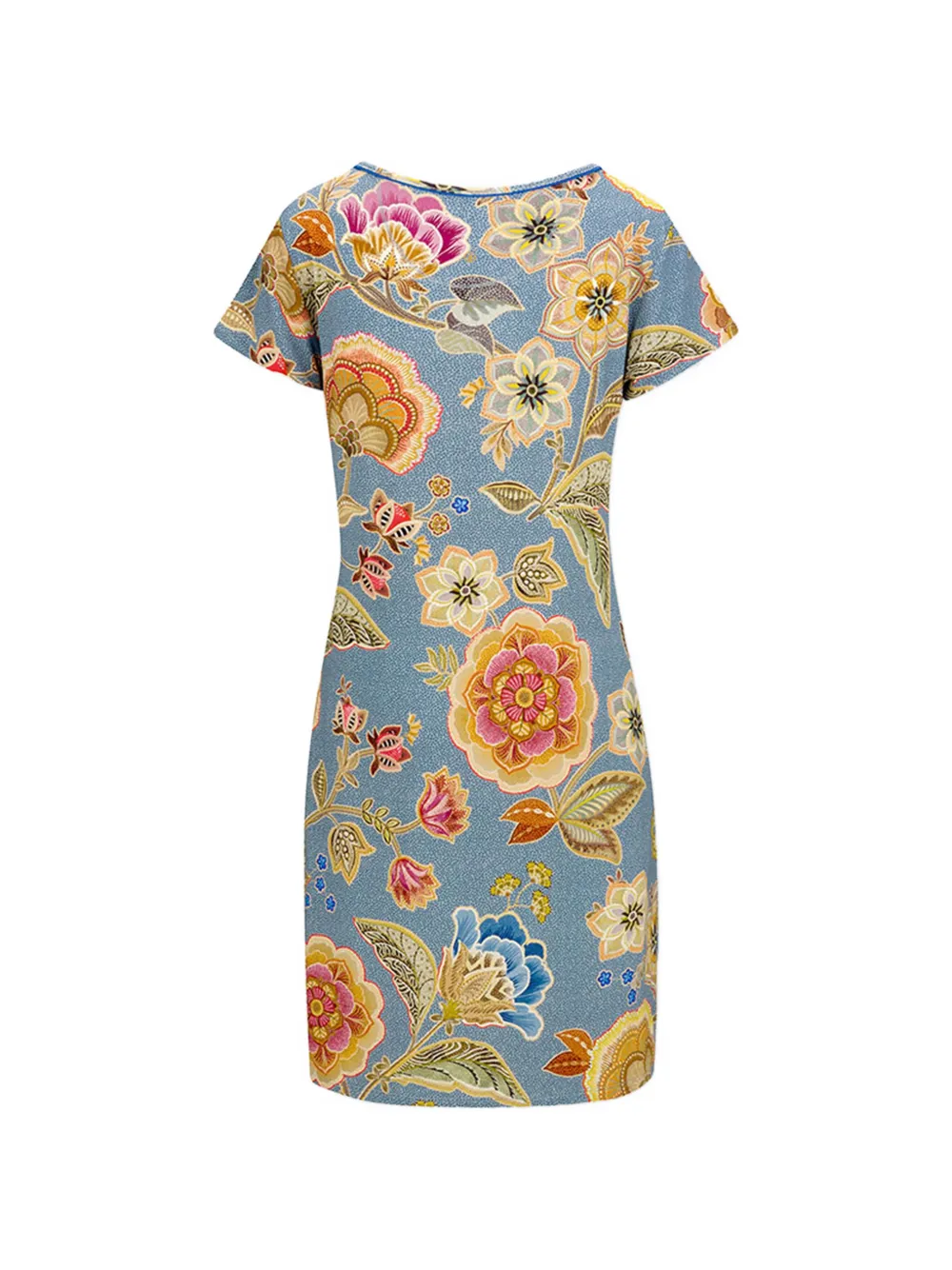 V-Neck Floral-Print Nightdress