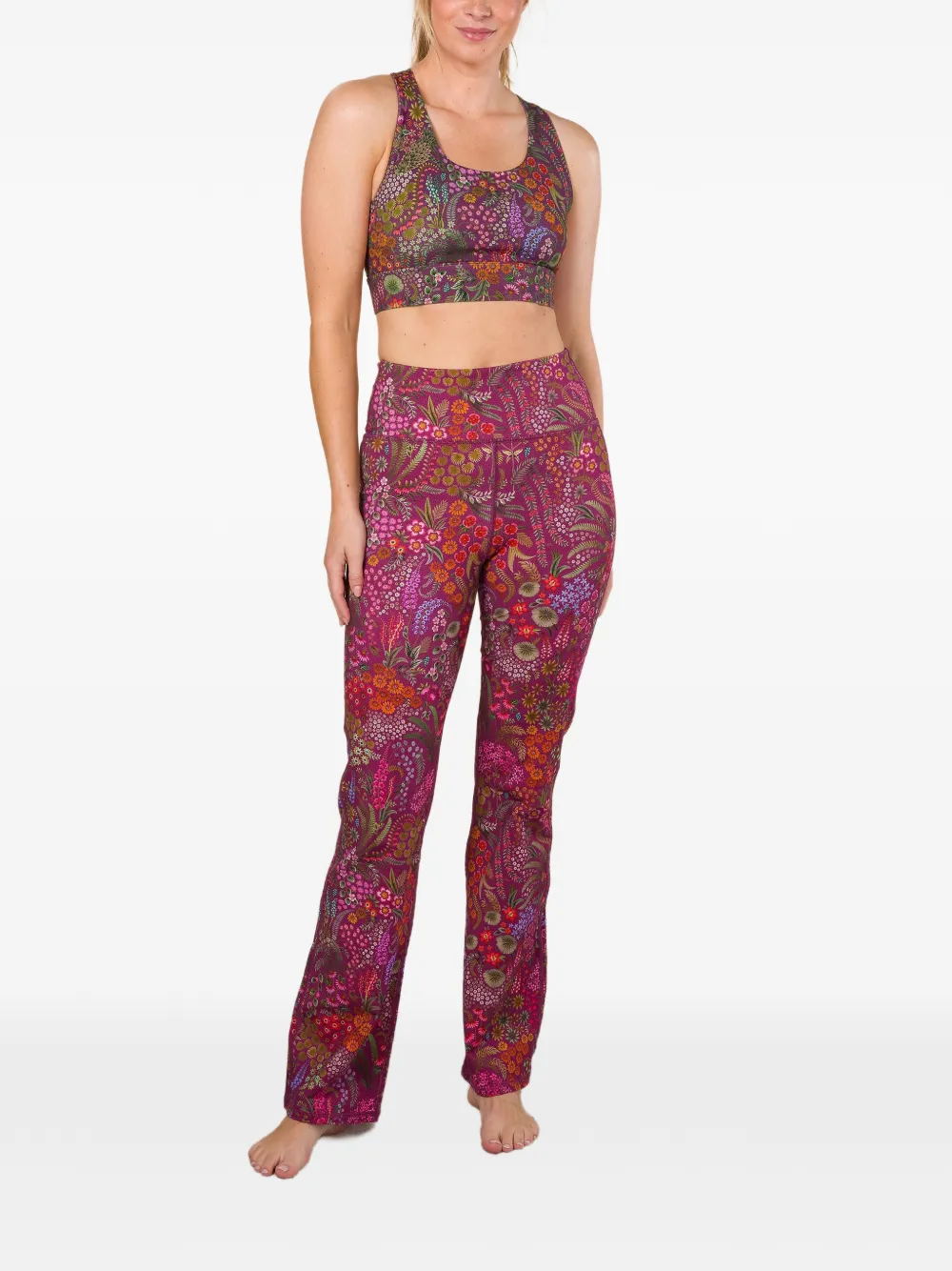  Pip Studio Bonny Floral Track Pants - Pink 