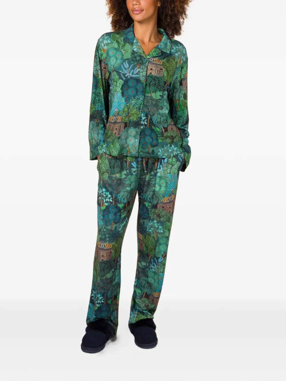  Pip Studio Floral-print Blouse - Green 