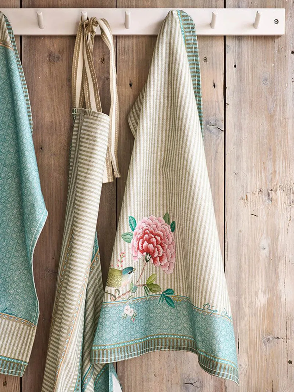  Pip Studio Blushing Birds Apron - Neutrals 
