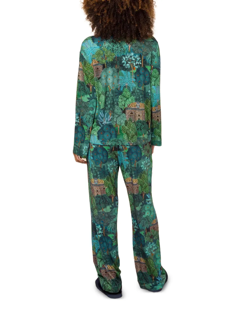  Pip Studio Cotton Pyjama Bottoms - Green 
