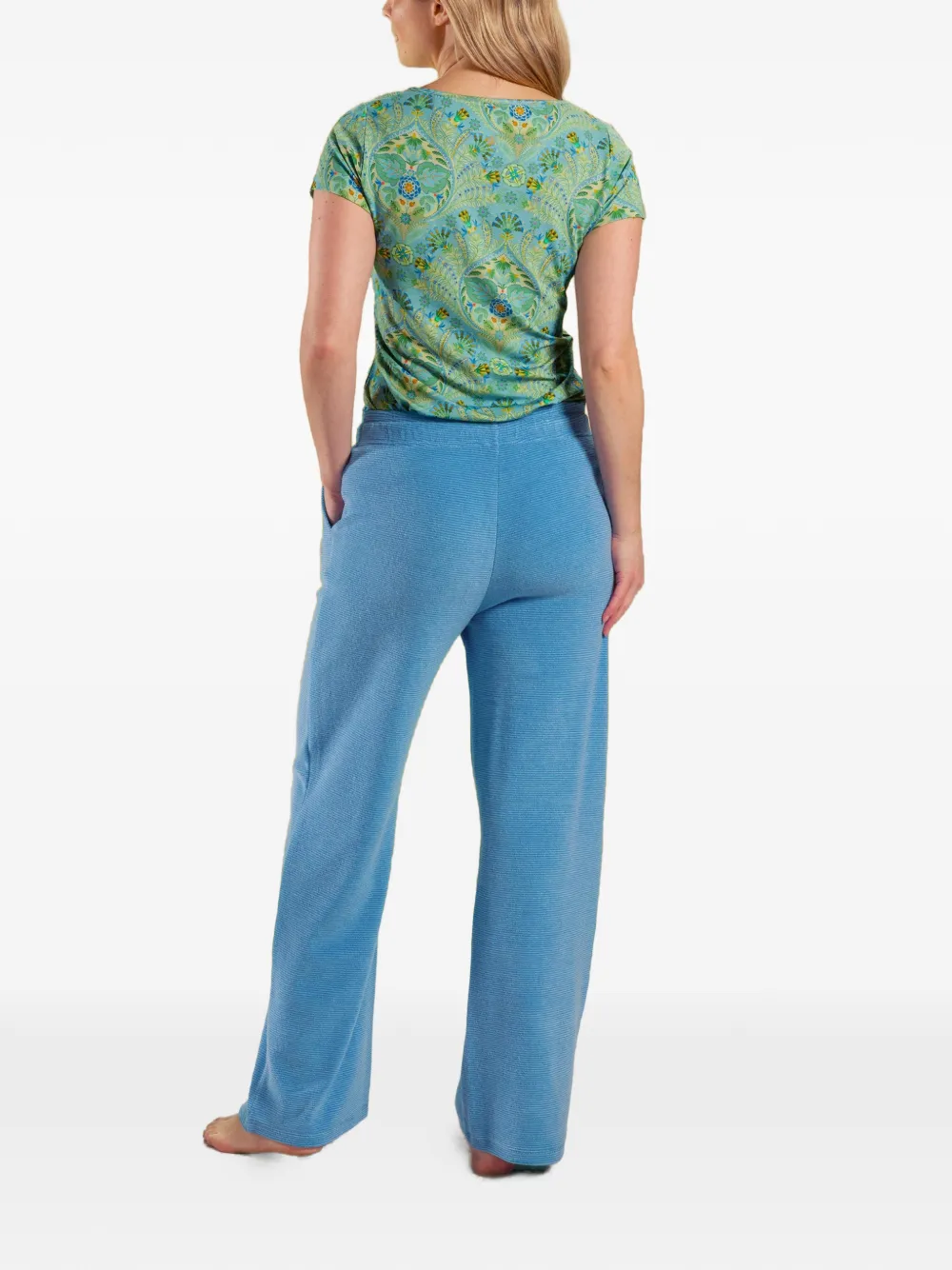  Pip Studio Floral-print T-shirt - Blue 