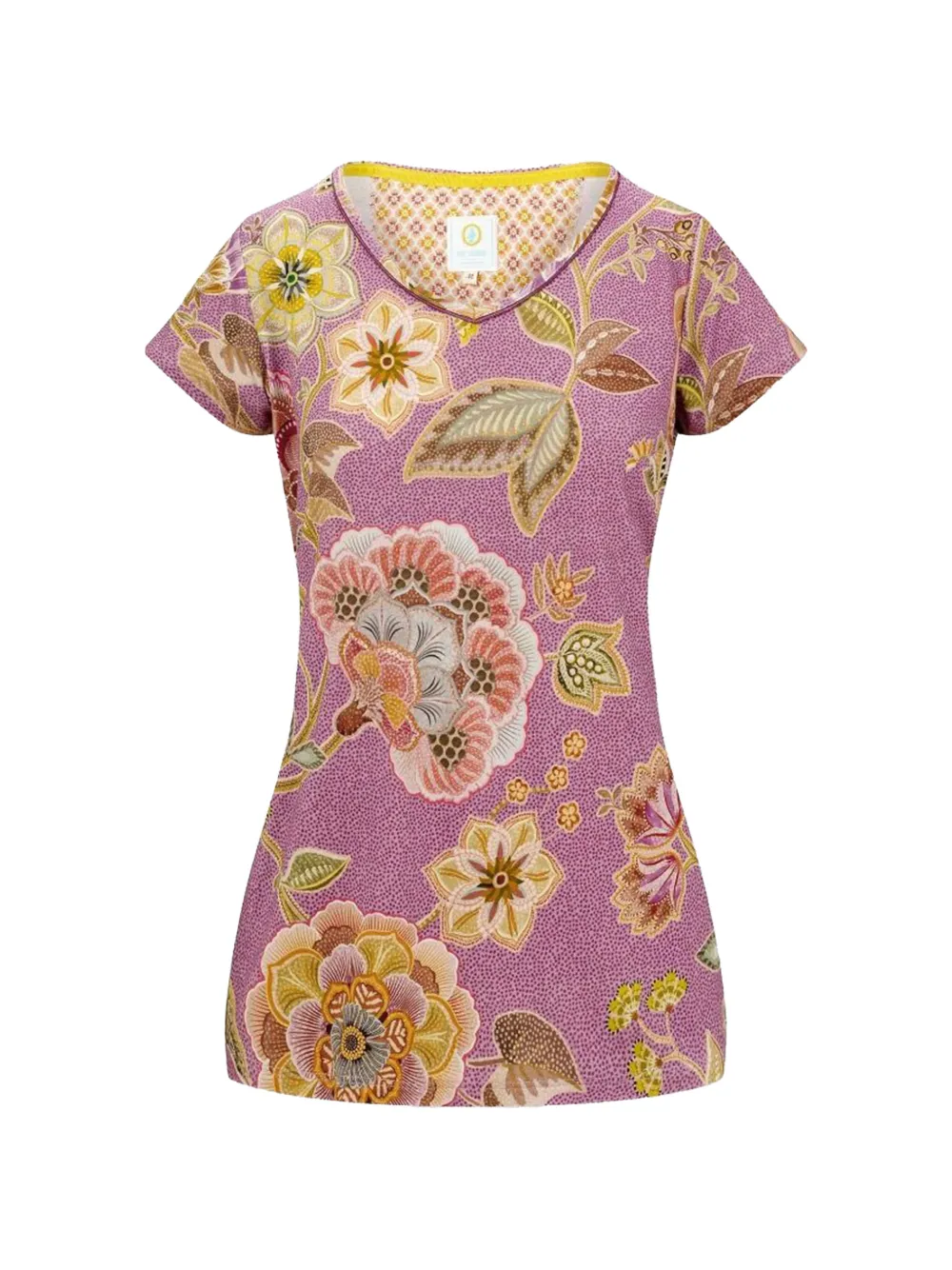 PIP STUDIO T-shirt Toy con scollo a V - Viola