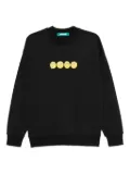 BARROW graphic-print crew-neck sweatshirt - Black