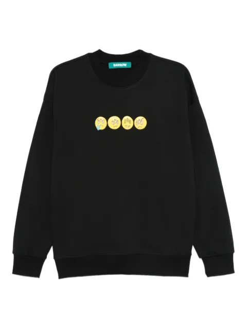 BARROW graphic-print crew-neck sweatshirt