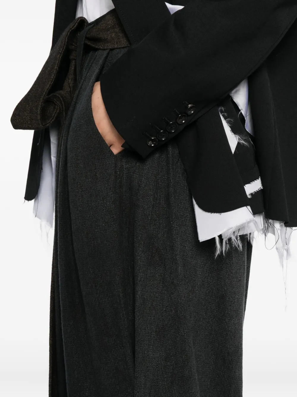 Chiahung Su Yed Pleated Trousers In Black