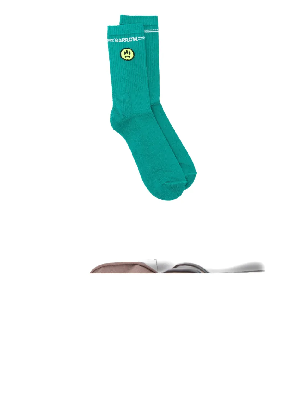 BARROW smiley socks | Green | Image 1