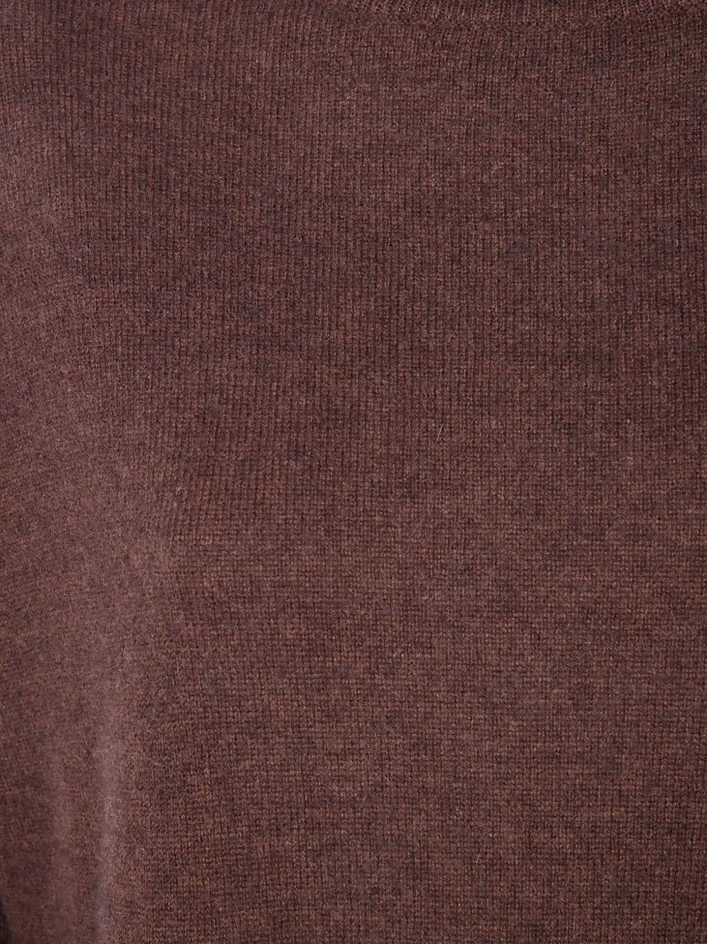 absolut cashmere Midi-jurk met col Bruin