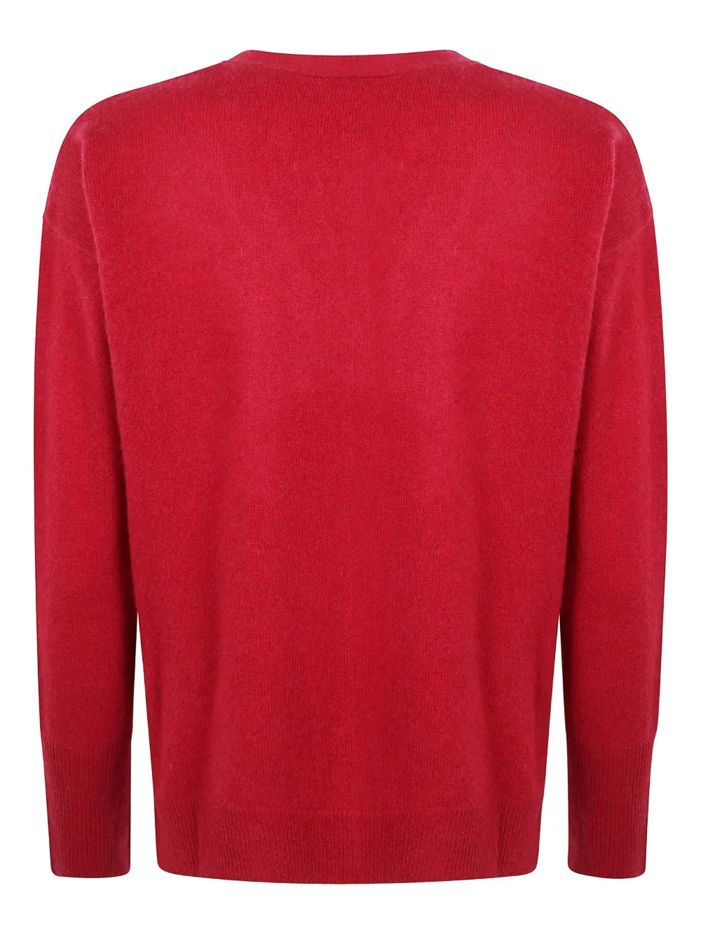 Absolut Cashmere Buttoned Cardigan In Red