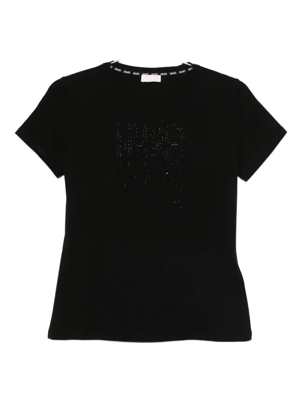 LIU JO cotton T-shirt | Black | Image 1