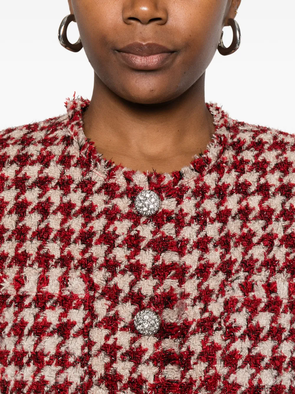 LIU JO Tweed jack Beige