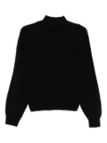 Blugirl cable-knit roll-neck sweater - Black