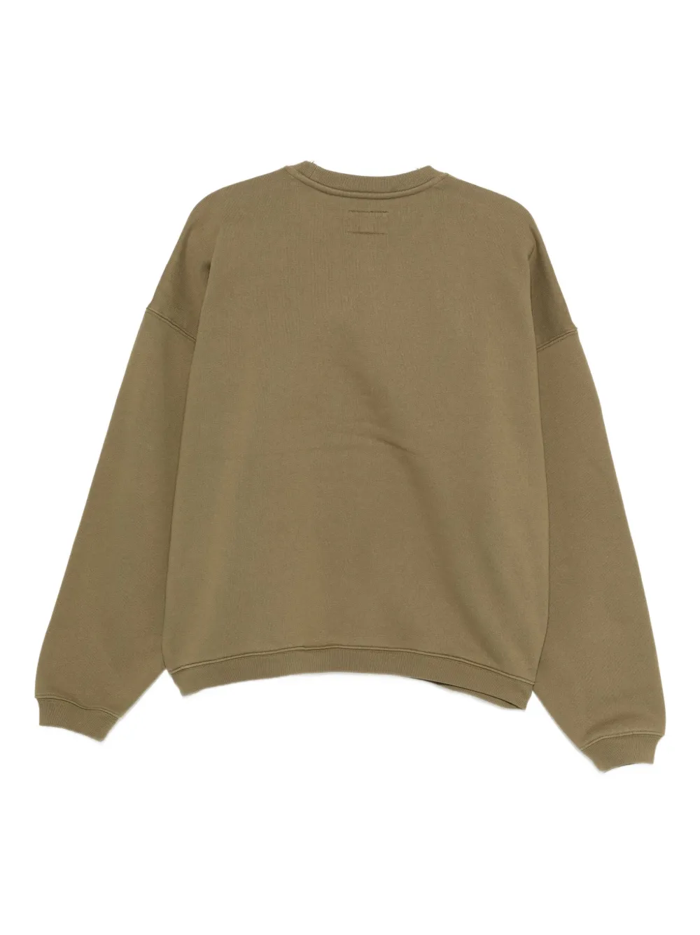 Stüssy logo-print sweatshirt - Groen