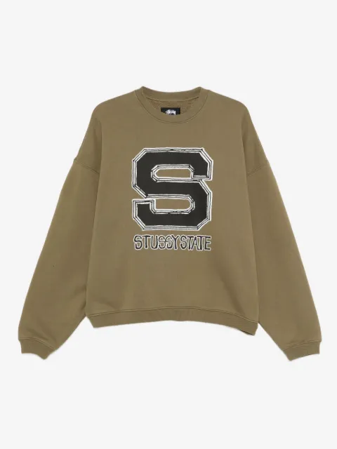 Stüssy logo-print sweatshirt