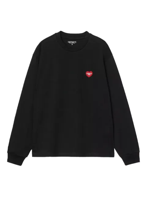 Carhartt WIP heart-logo patch long-sleeve sweatshirt