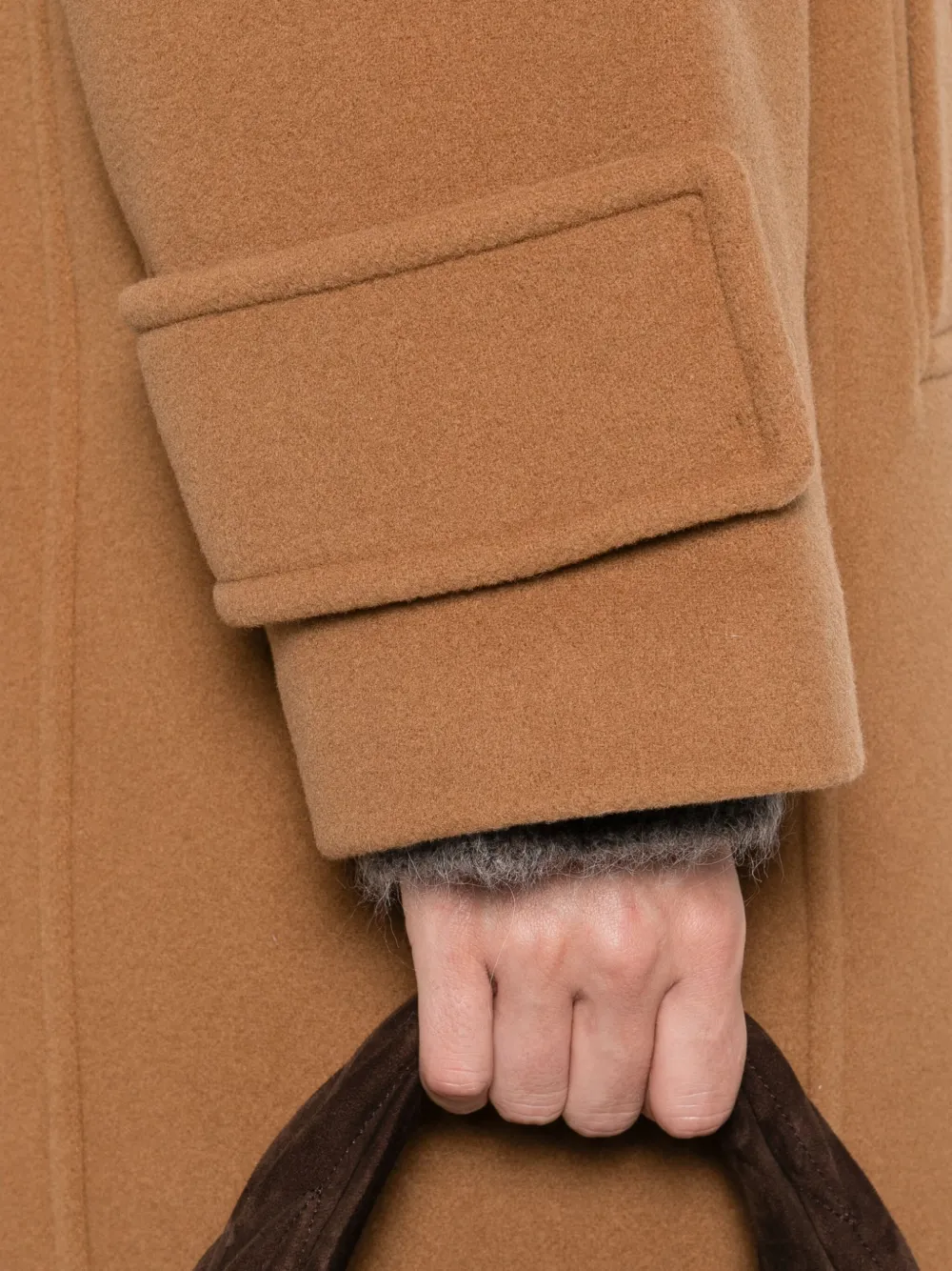 PINKO Jas met dubbele rij knopen Bruin