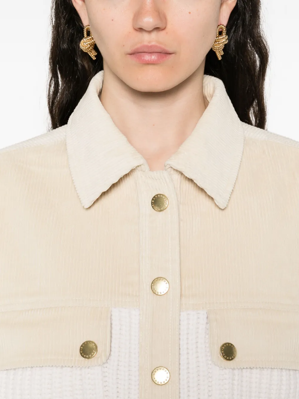 Barbour Maxine Jacket In White